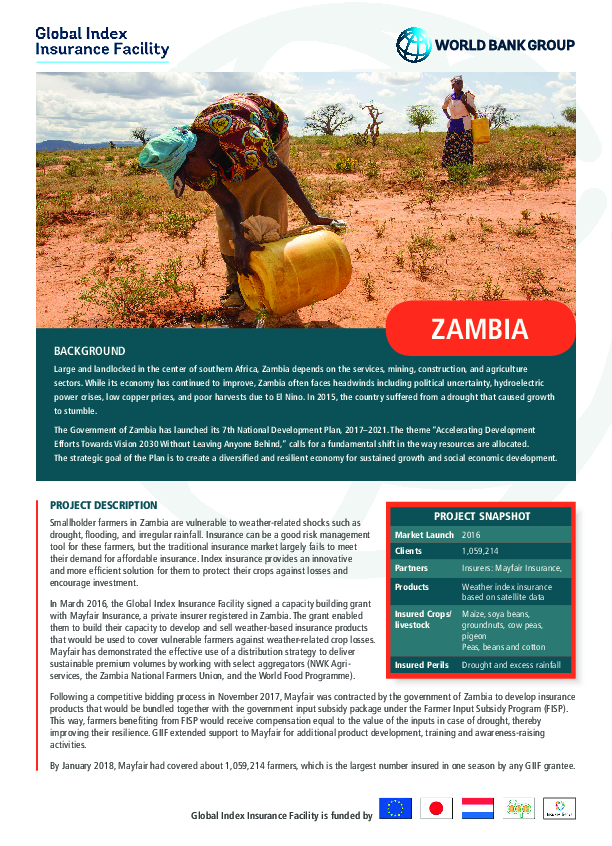 GIIF Country Profile: Zambia