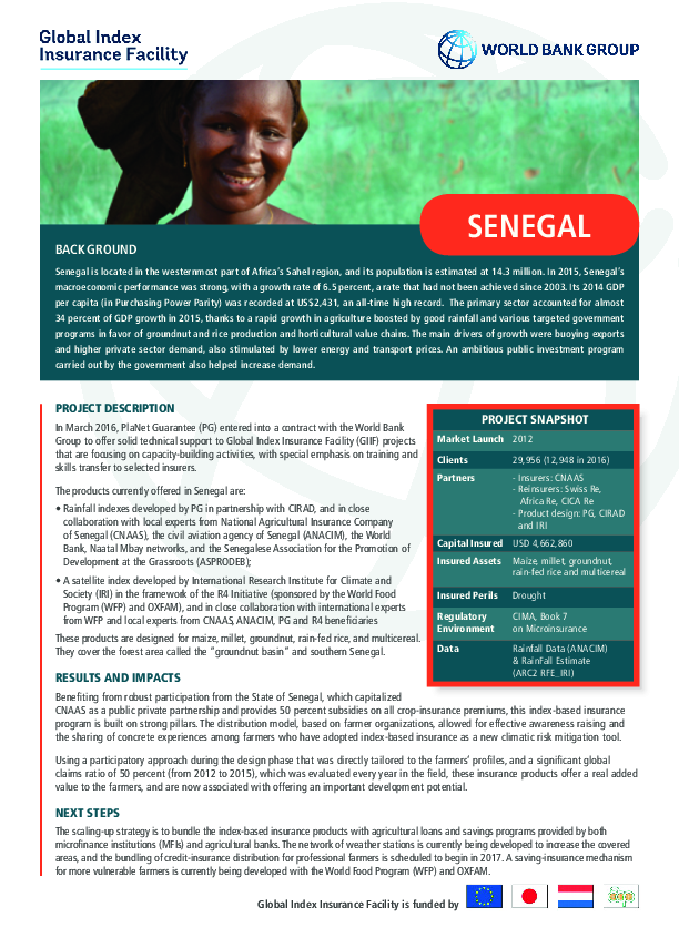 GIIF Country Profile: Senegal