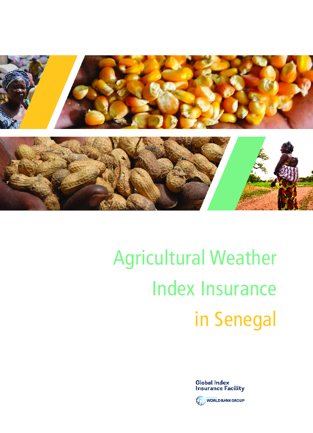 Weather Index Insurance in Senegal