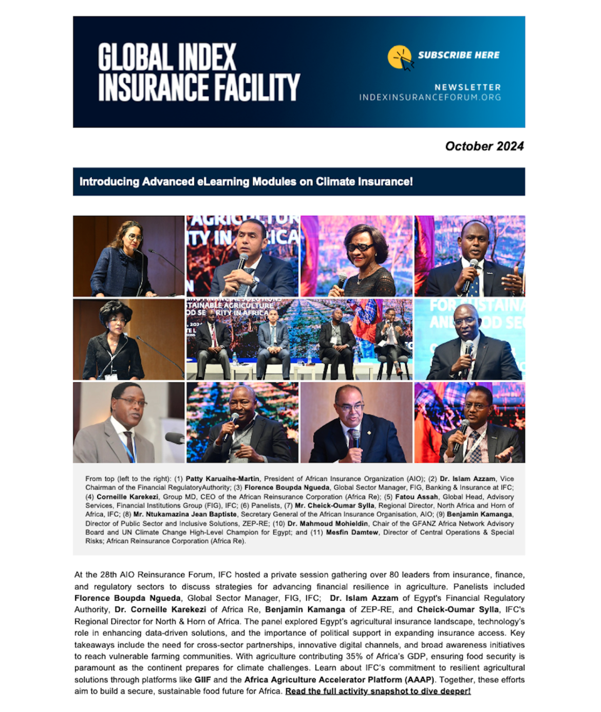 Explore October’s GIIF Quarterly Newsletter