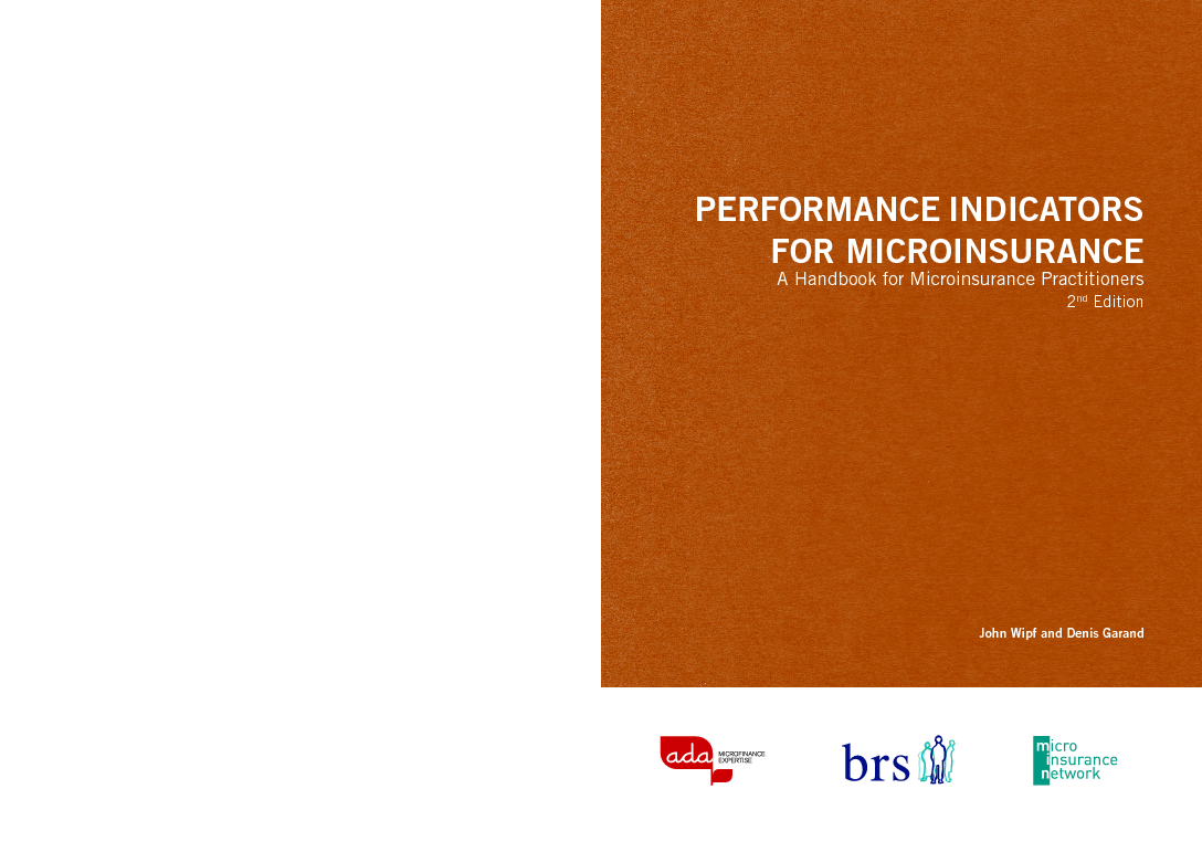 PERFORMANCE INDICATORS FOR MICROINSURANCE