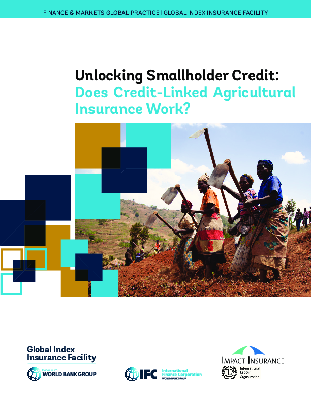 Unlocking Smallholder Credit: Does Credit-Linked Agricultural Insurance Work?
