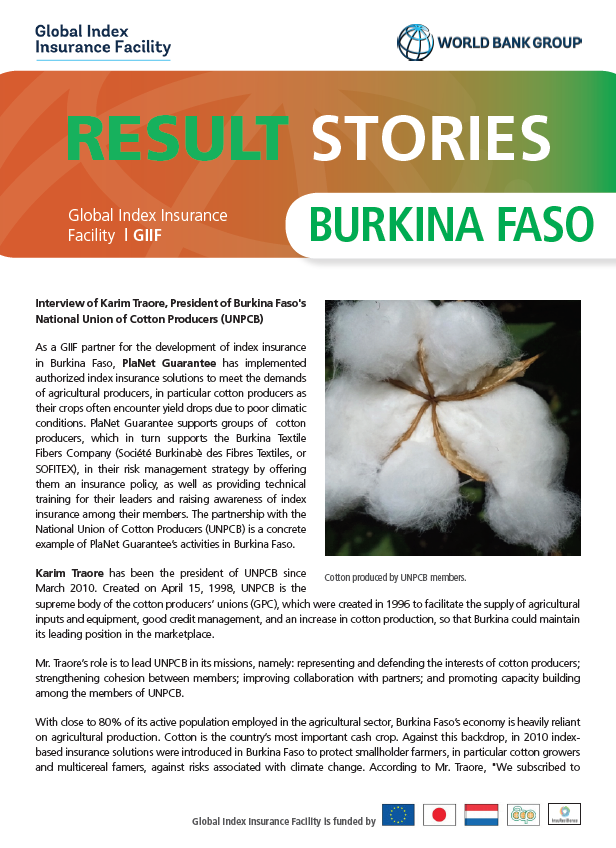 Result Stories: Burkina Faso