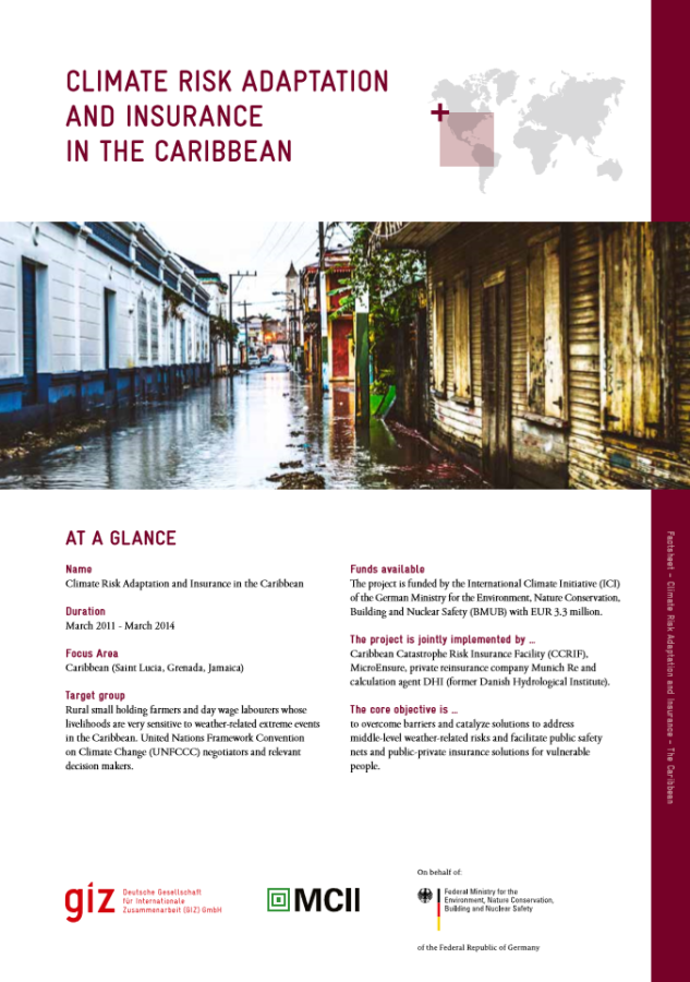 Climate Risk Adaption and Insurance in the Caribbean