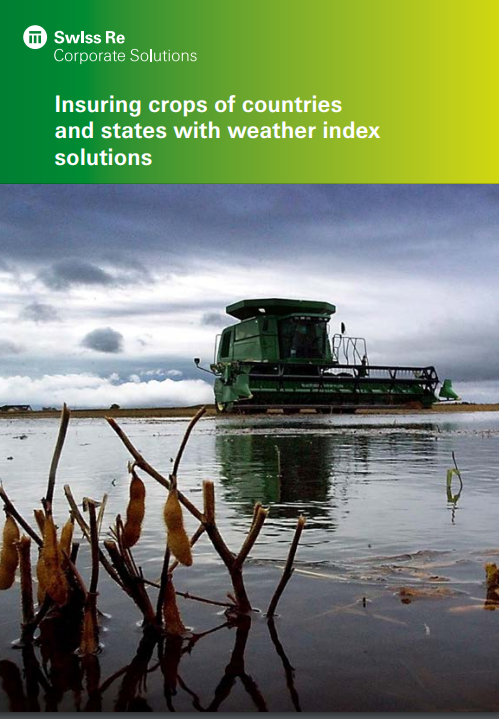 Insuring Crops of Countries and States with Weather Index Solutions