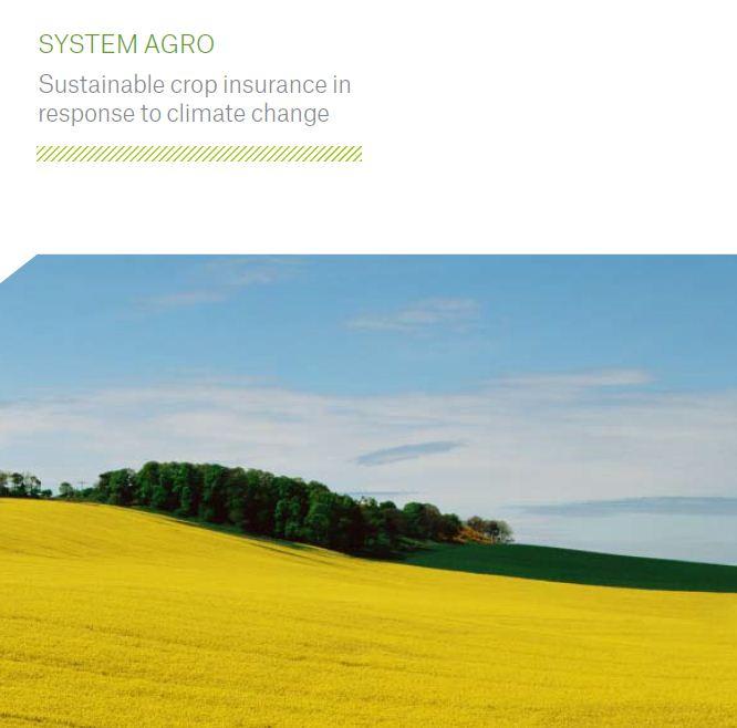 Sustainable crop insurance in response to climate change